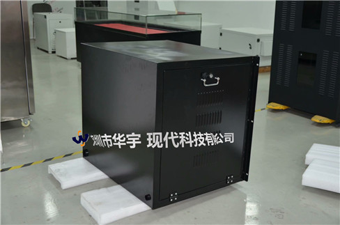 我司21號發貨浙江，為浙江某公司提供定製款恒溫恒濕戶外投影儀安裝櫃(圖3)
