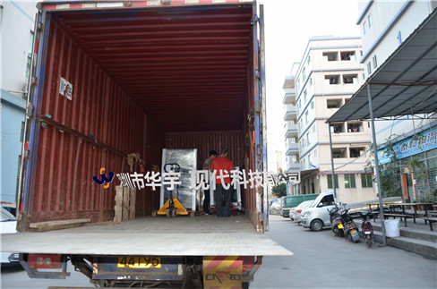 我司21號發貨浙江，為浙江某公司提供定製款恒溫恒濕戶外投影儀安裝櫃(圖4)